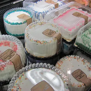 Fresh cakes baked every day.