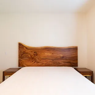 Monkeypod headboard