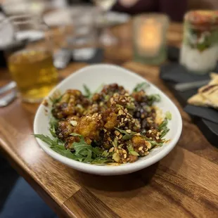 Kung pao cauliflower