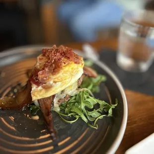 Brunch burger, no bun