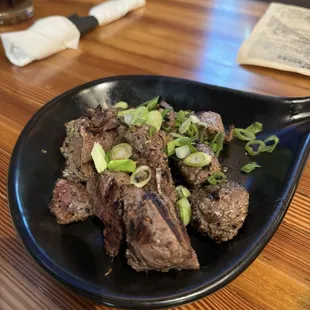 Steak bites!