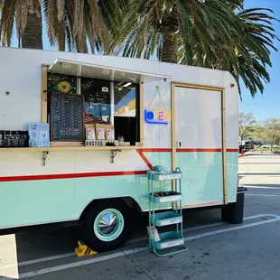 Storefront in parking lot