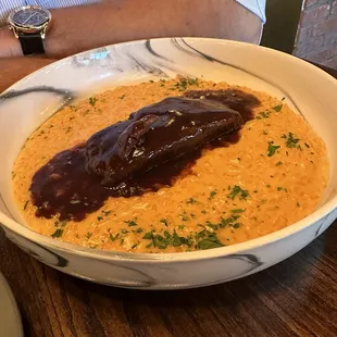 Costela Bovina Com Risotto