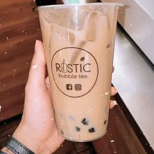 lavender milk tea