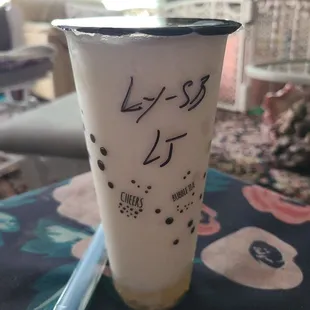 Large Lychee Snowbubble with Lychee jellies