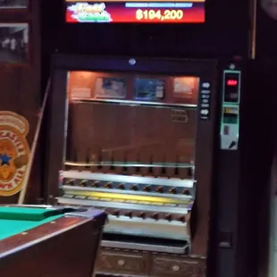Cigarette machine!