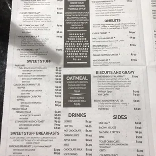 Menu (1/2)
