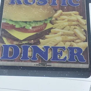 a sign for a restaurant