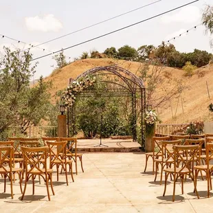 Ceremony / dance floor area