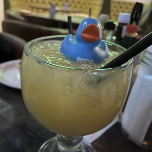 Twin margarita, it&apos;s a double.