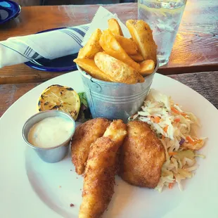 House specialty: Fish &amp; Chips
