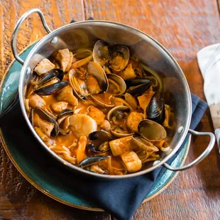 paella, food