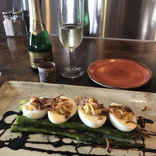 Trout Deviled Eggs