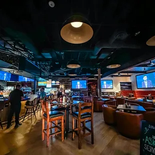 interior, sushi and sashimi