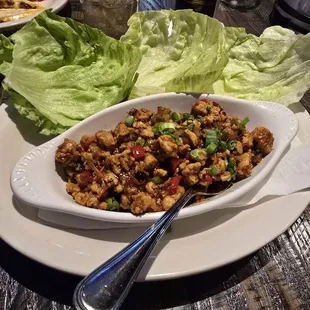 Chicken Lettuce Wraps