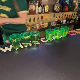 Picklebacks required on St. Paddy&apos;s Day!