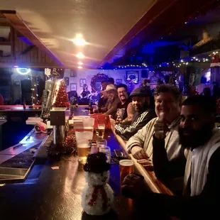 Always a fun time down at the rustic lounge