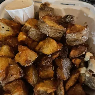 Russet Fried potatoes, wow!
