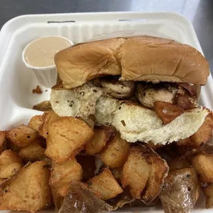 Cajun Cordon Bleu Chicken Sandwich