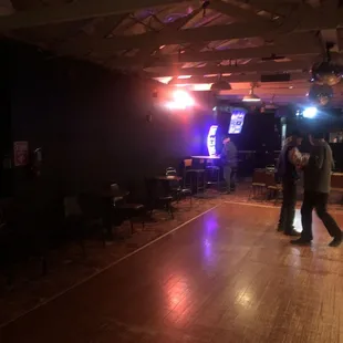 Dance floor; one of the largest around.  So dance!