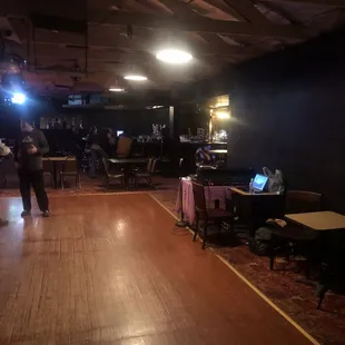 Dance floor.