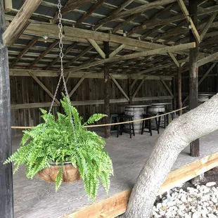 Tables in Out-building