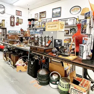 Back of store