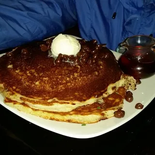 CHOCOLATE CHIP PANCAKES