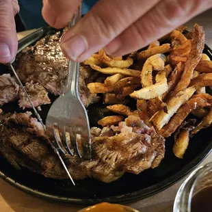 Steak and fries