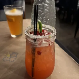 Cranberry margarita - $15