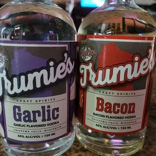 Trumies Flavored Vodka For Our Amazing Bloody Mary&apos;s!