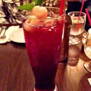 Peach Pomegranate Iced tea