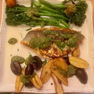 Crispy Skin Branzino