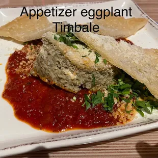 Eggplant Timbale