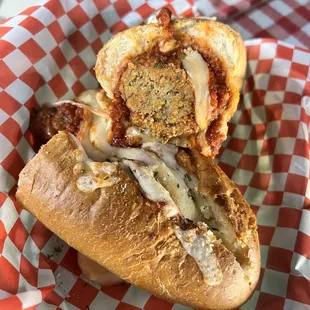 Sausage grinder of love.