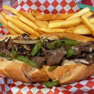 Philly Cheesesteak Sandwich