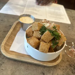 Smoked Paprika Risotto ' Tots '