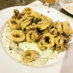 Fried calamari