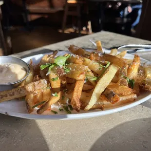 Thick Cut Fries (truffle parm)
