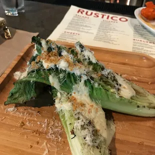Grilled Caesar Salad