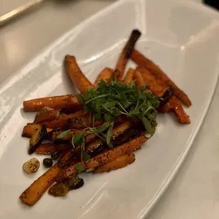 Burnt Baby Carrots