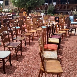 Mix Matched Chairs!!