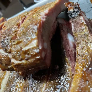 Perfect smoked ribs, who needs sauce ?