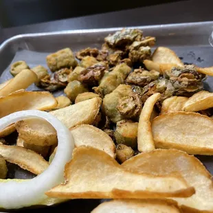 Jalapeño &quot;bottle-caps&quot; and taters
