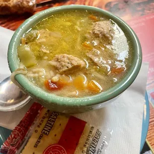 Dutch Meatball Soup