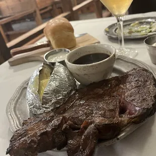 10oz prime rib. It's a beyond generous portion