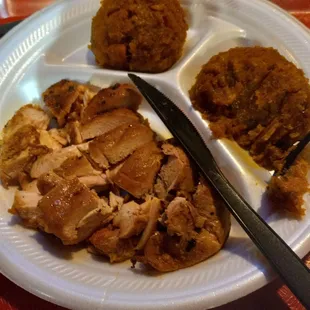 Chicken and sweet potato casserole