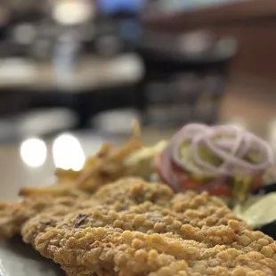 Tenderloin with fries