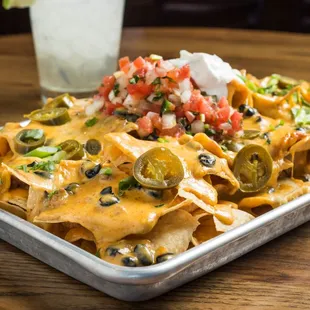 nachos, food