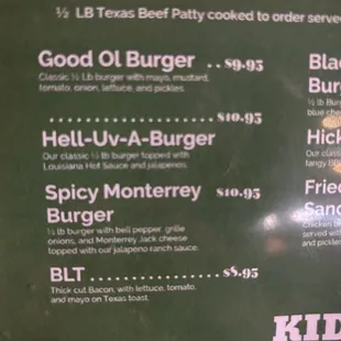 pizza, menu